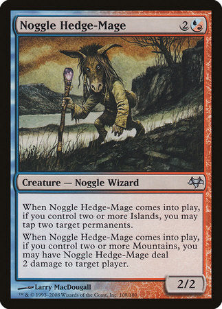 Noggle Hedge-Mage [Eventide] | Magic Magpie