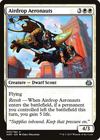 Airdrop Aeronauts [Aether Revolt] | Magic Magpie