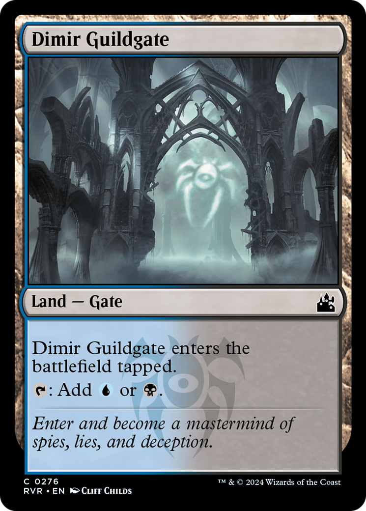 Dimir Guildgate [Ravnica Remastered] | Magic Magpie