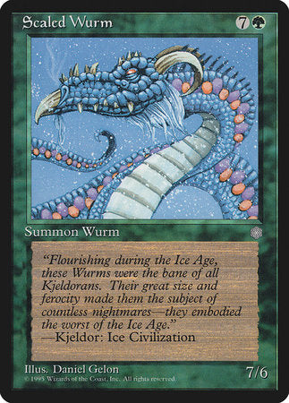 Scaled Wurm [Ice Age] | Magic Magpie