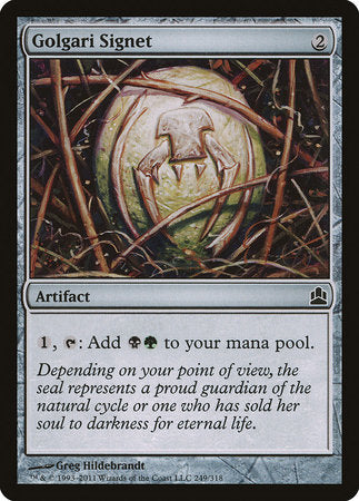 Golgari Signet [Commander 2011] | Magic Magpie