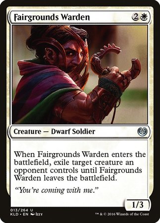 Fairgrounds Warden [Kaladesh] | Magic Magpie