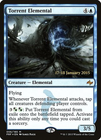 Torrent Elemental [Fate Reforged Promos] | Magic Magpie