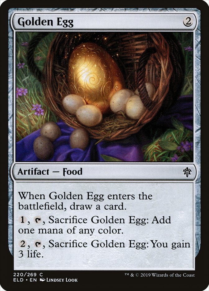 Golden Egg [Throne of Eldraine] | Magic Magpie