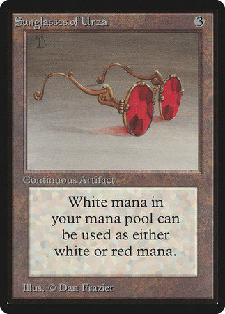 Sunglasses of Urza [Limited Edition Beta] | Magic Magpie