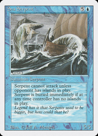 Sea Serpent [Revised Edition] | Magic Magpie