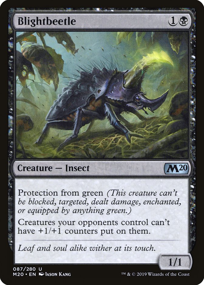 Blightbeetle [Core Set 2020] | Magic Magpie