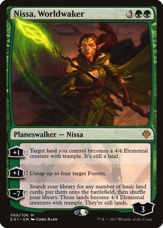 Nissa, Worldwaker [Archenemy: Nicol Bolas] | Magic Magpie