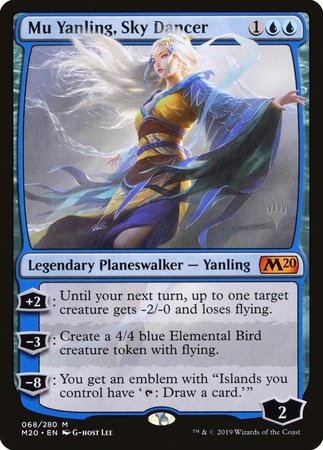 Mu Yanling, Sky Dancer [Core Set 2020 Promos] | Magic Magpie