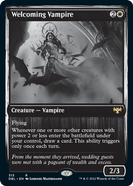 Welcoming Vampire [Innistrad: Double Feature] | Magic Magpie