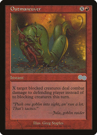 Outmaneuver [Urza's Saga] | Magic Magpie