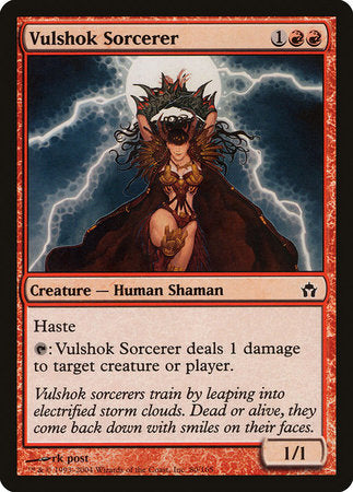 Vulshok Sorcerer [Fifth Dawn] | Magic Magpie