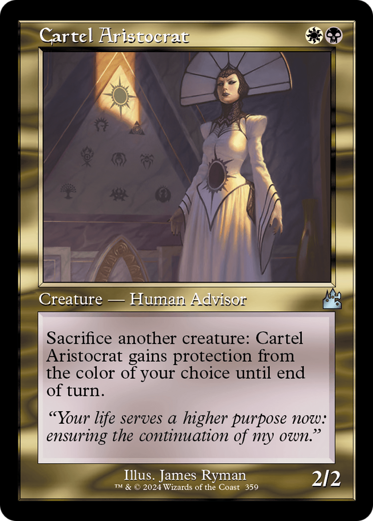 Cartel Aristocrat (Retro Frame) [Ravnica Remastered] | Magic Magpie