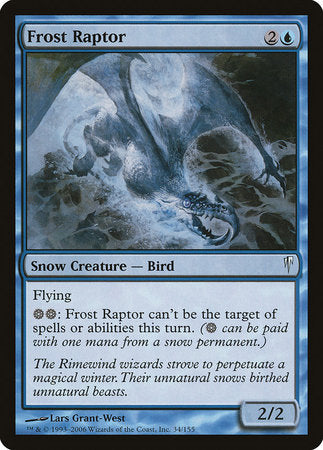 Frost Raptor [Coldsnap] | Magic Magpie