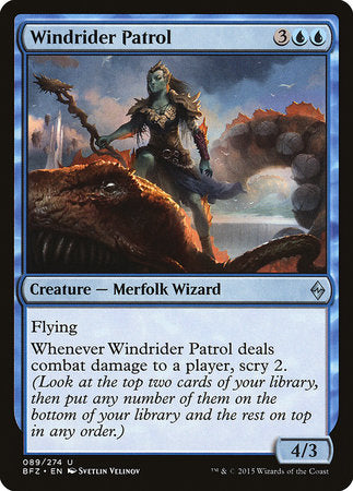 Windrider Patrol [Battle for Zendikar] | Magic Magpie