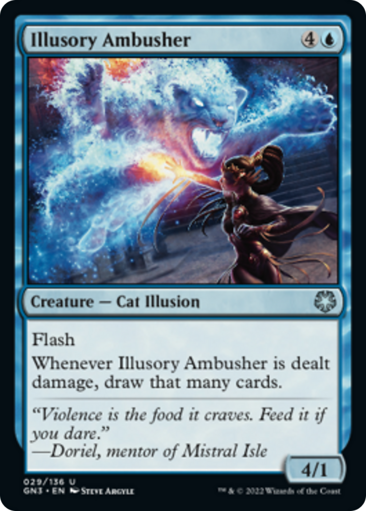 Illusory Ambusher [Game Night: Free-for-All] | Magic Magpie