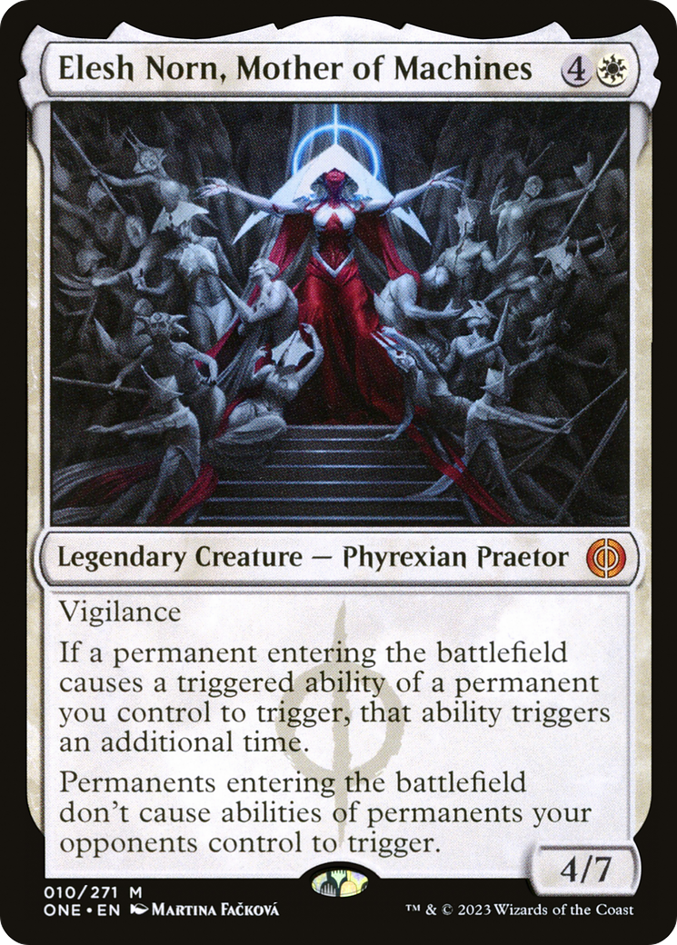 Elesh Norn, Mother of Machines [Phyrexia: All Will Be One] | Magic Magpie