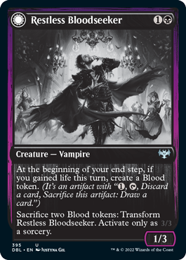 Restless Bloodseeker // Bloodsoaked Reveler [Innistrad: Double Feature] | Magic Magpie