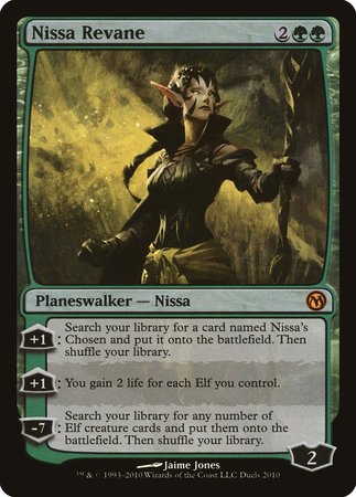 Nissa Revane [Duels of the Planeswalkers Promos 2010] | Magic Magpie