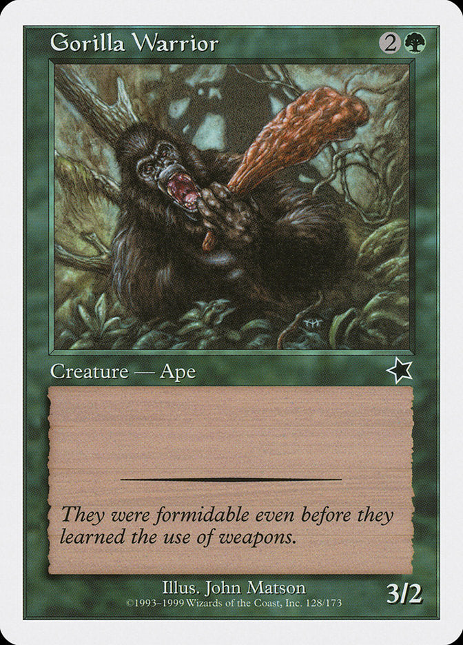 Gorilla Warrior [Starter 1999] | Magic Magpie