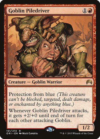 Goblin Piledriver [Magic Origins] | Magic Magpie