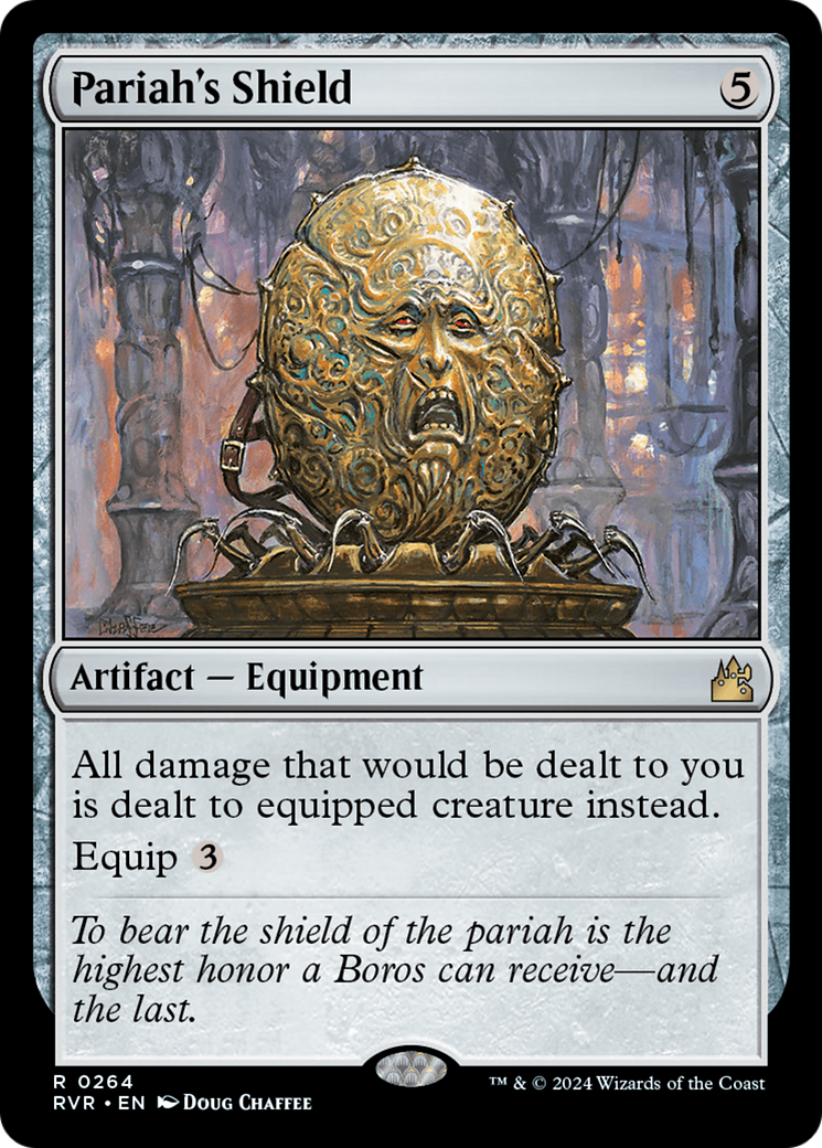 Pariah's Shield [Ravnica Remastered] | Magic Magpie