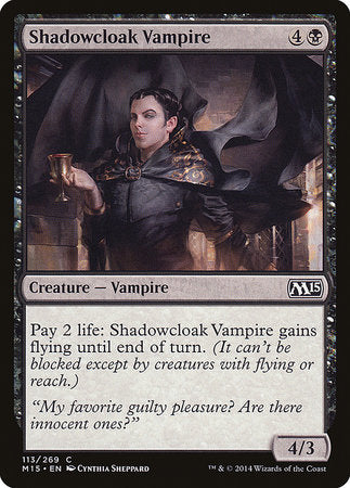 Shadowcloak Vampire [Magic 2015] | Magic Magpie