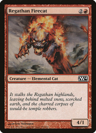 Regathan Firecat [Magic 2014] | Magic Magpie