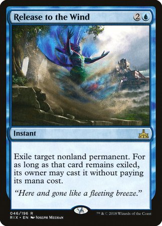 Release to the Wind [Rivals of Ixalan] | Magic Magpie