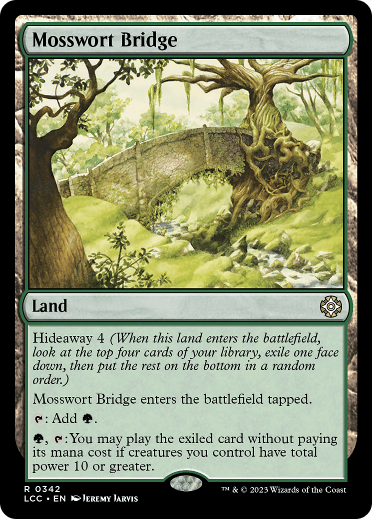 Mosswort Bridge [The Lost Caverns of Ixalan Commander] | Magic Magpie