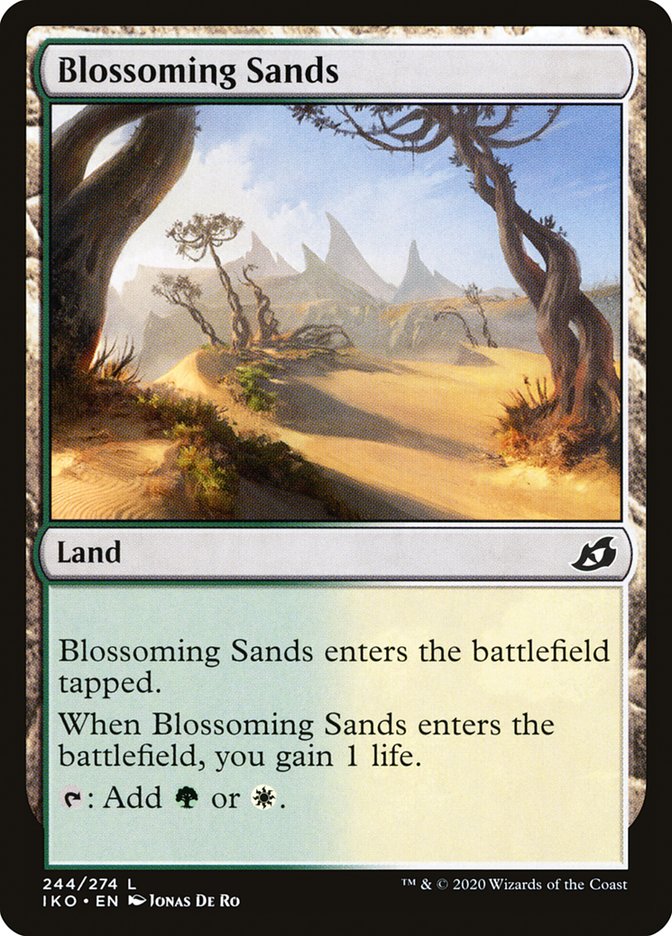 Blossoming Sands [Ikoria: Lair of Behemoths] | Magic Magpie