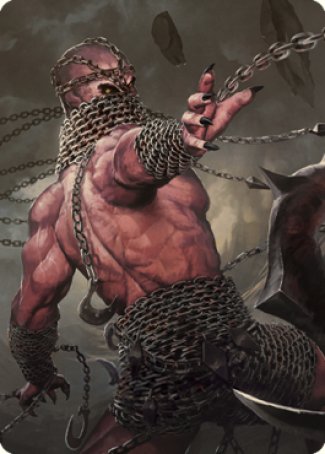 Chain Devil Art Card [Commander Legends: Battle for Baldur's Gate Art Series] | Magic Magpie