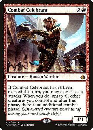 Combat Celebrant [Amonkhet Promos] | Magic Magpie