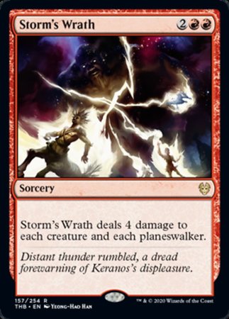 Storm's Wrath [Theros Beyond Death] | Magic Magpie