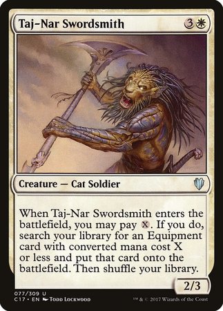 Taj-Nar Swordsmith [Commander 2017] | Magic Magpie