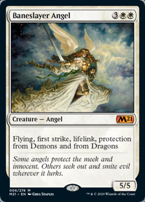 Baneslayer Angel [Core Set 2021] | Magic Magpie