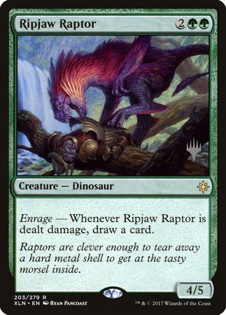 Ripjaw Raptor [Ixalan Promos] | Magic Magpie