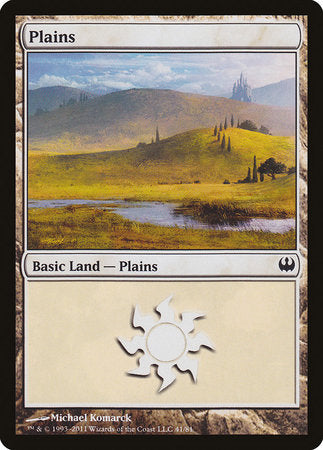 Plains (41) [Duel Decks: Knights vs. Dragons] | Magic Magpie