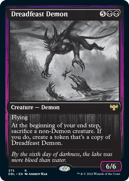 Dreadfeast Demon [Innistrad: Double Feature] | Magic Magpie