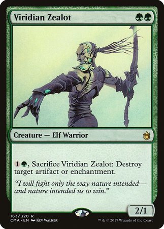 Viridian Zealot [Commander Anthology] | Magic Magpie