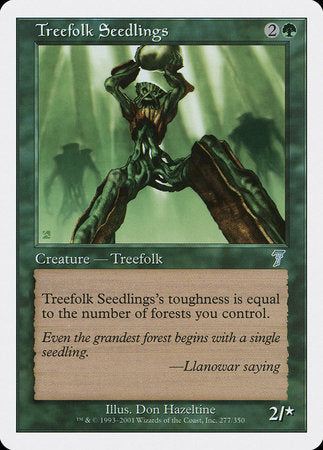 Treefolk Seedlings [Seventh Edition] | Magic Magpie