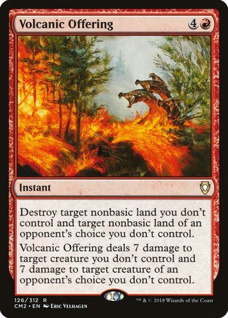 Volcanic Offering [Commander Anthology Volume II] | Magic Magpie