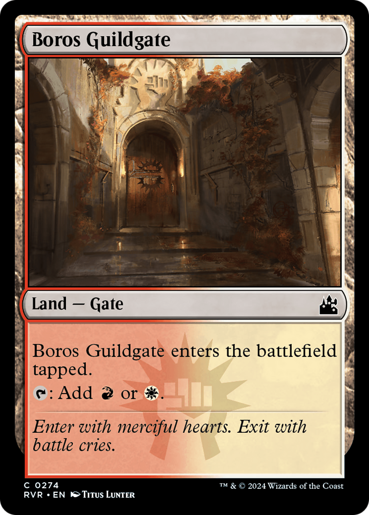 Boros Guildgate [Ravnica Remastered] | Magic Magpie