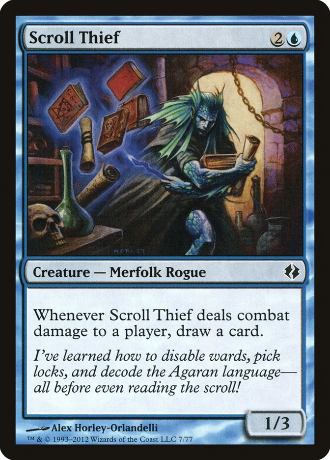 Scroll Thief [Duel Decks: Venser vs. Koth] | Magic Magpie