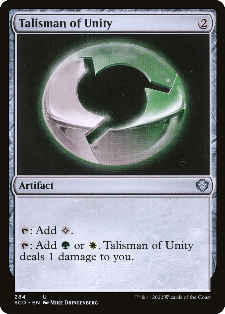 Talisman of Unity [Starter Commander Decks] | Magic Magpie