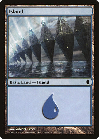 Island (233) [Rise of the Eldrazi] | Magic Magpie