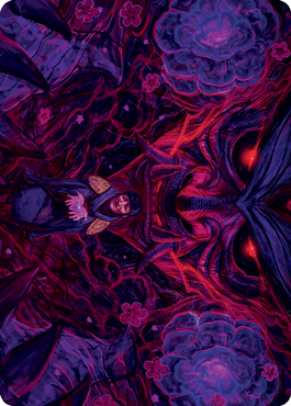 Reckoner Shakedown Art Card [Kamigawa: Neon Dynasty Art Series] | Magic Magpie