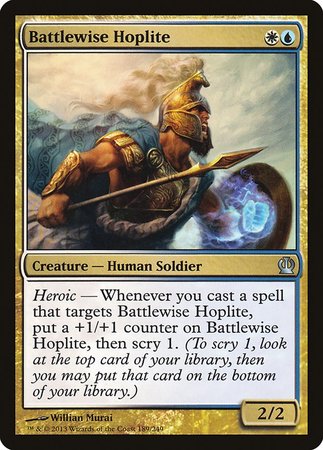 Battlewise Hoplite [Theros] | Magic Magpie