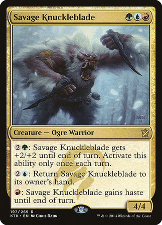 Savage Knuckleblade [Khans of Tarkir] | Magic Magpie