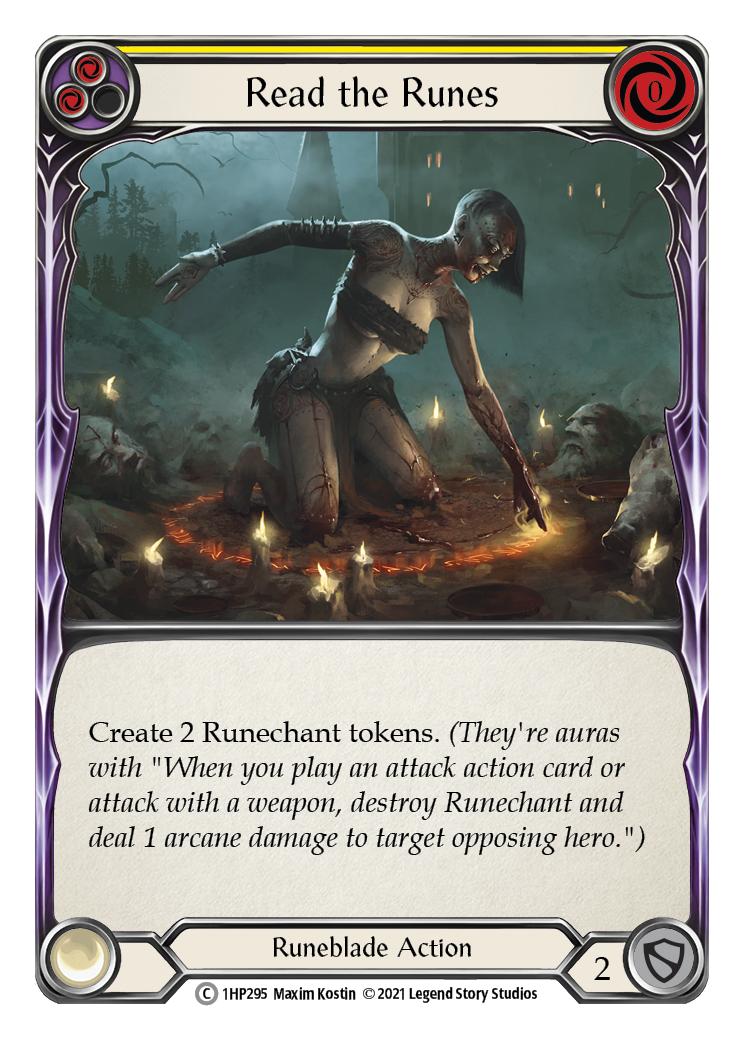 Read the Runes (Yellow) [1HP295] | Magic Magpie